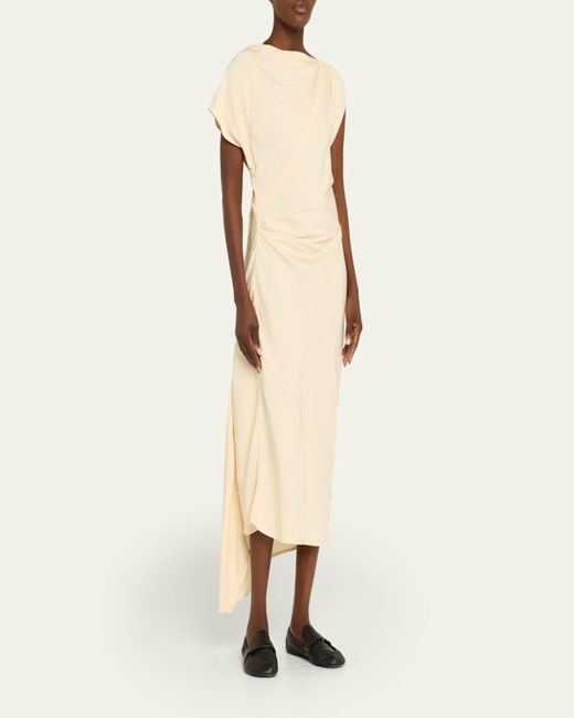 princess polly baby blue dress PROENZA SCHOULER - Alina beige dress with floral print silk R2523032BYP297