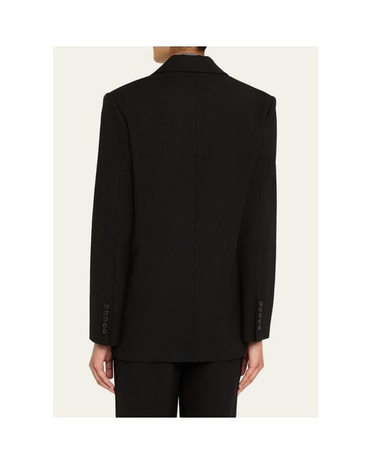 A.L.C. Black Calla Oversized Tailored Jacket
