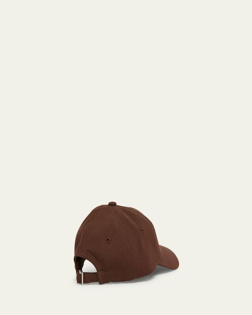Jacquemus Brown Baseball Cap