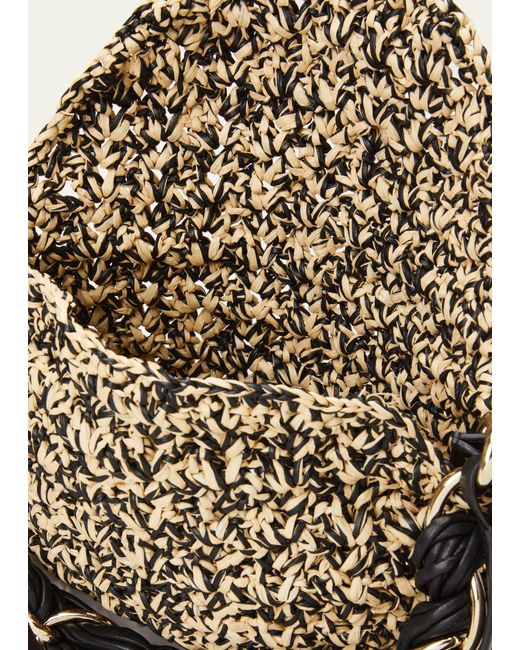 Proenza Schouler Metallic Braid Crochet Shoulder Bag