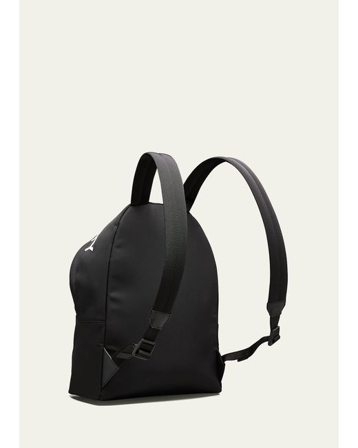 Givenchy Black Essential U Logo Backpack for men