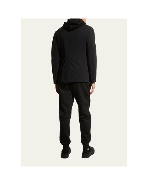 Theory Black Clinton Precision Ponte Blazer for men
