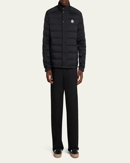 Moncler Black Selves Down Jacket for men
