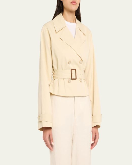 FRAME Natural The Uniform Trench Coat