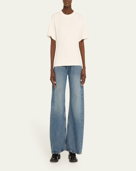 EB DENIM Natural Eero Cotton Tee