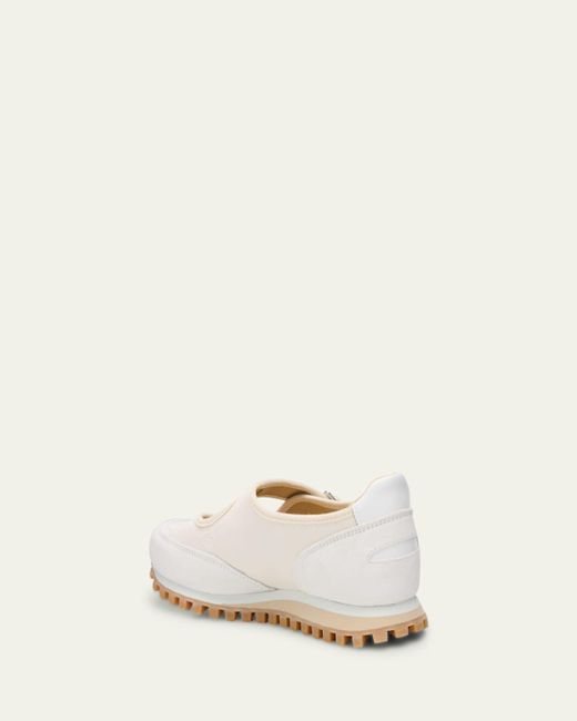 Comme des Garçons Natural Mary Jane Ballerina Sneakers