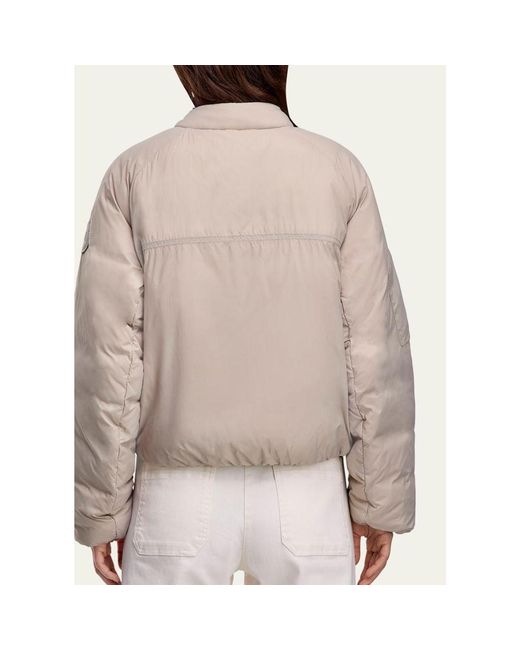 Canada Goose Brown Elba Down Bomber Jacket