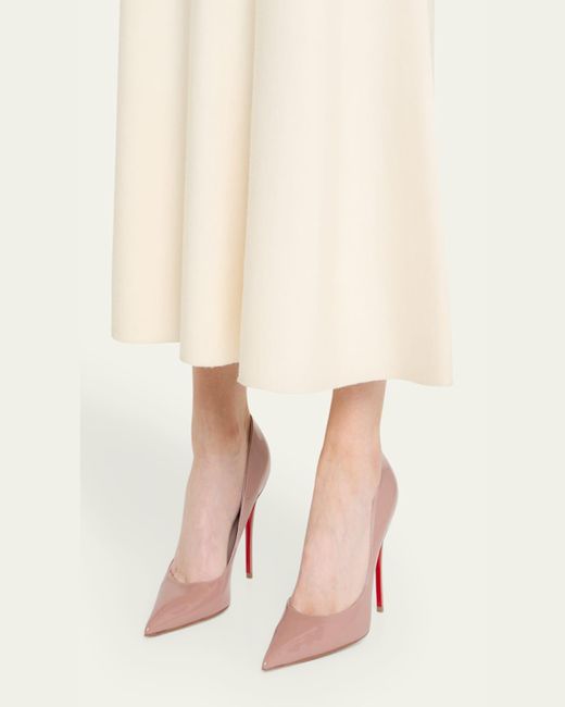 Christian Louboutin Pink Miss Z Patent Sole Pumps