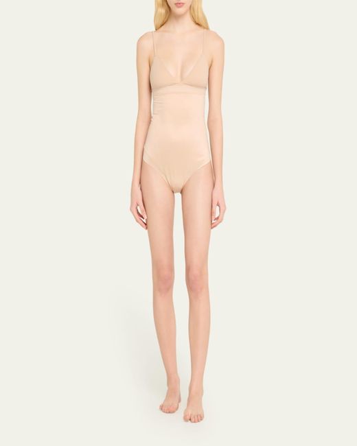 Spanx Natural Invisible Shaping High-Waisted Thong