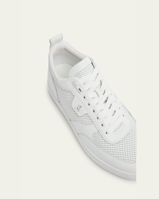 Christian Louboutin Natural Tutti Rui Leather Low-Top Sneakers for men