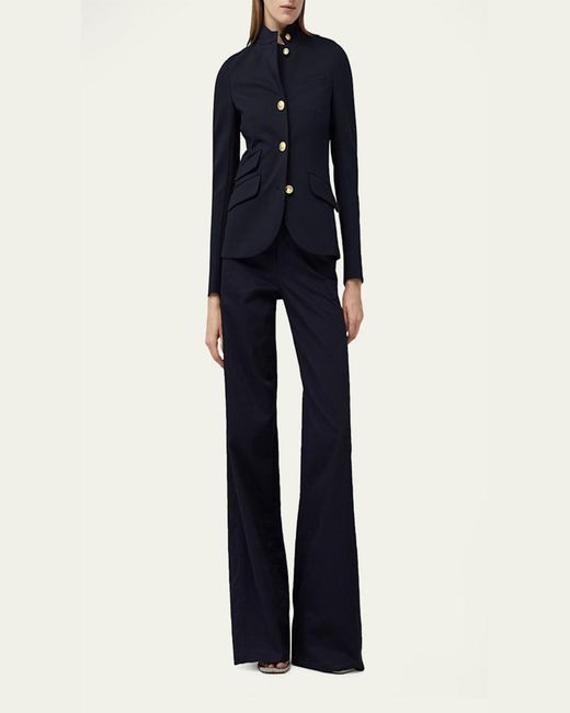 Rag & Bone Blue Slade Ponte Blazer