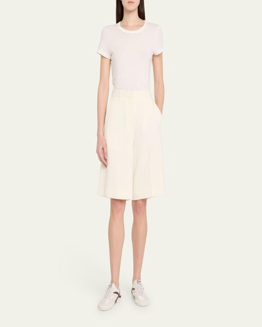 Miu Miu Natural Colorblock Nylon Tech Runner Sneakers