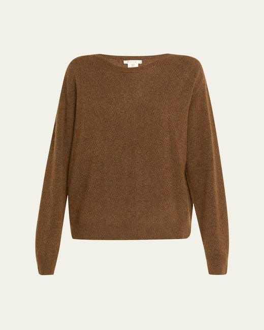 The Row Women's Natural Lorynna Cashmere-Silk Crewneck Sweater