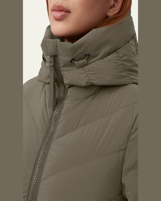 Canada Goose Gray Clair Coat Label