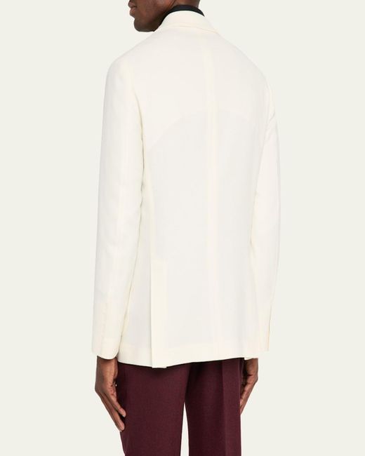 Brunello Cucinelli Natural Cavallery Twill Sport Jacket for men