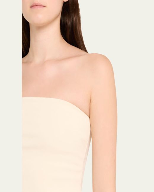 Esse Studios Natural Illi Strapless Fitted Top