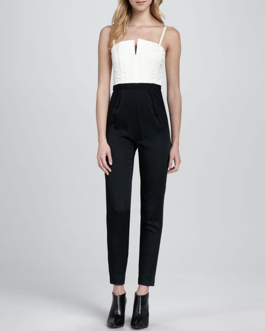 Officine Generale Natural Molly Tie-Neck Textured Stripe Top