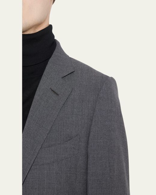 Tom Ford Gray O'Connor Solid Wool Suit for men