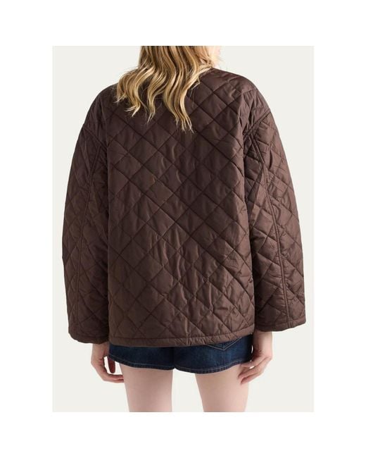 Prada Brown Quilted Nylon Jacket