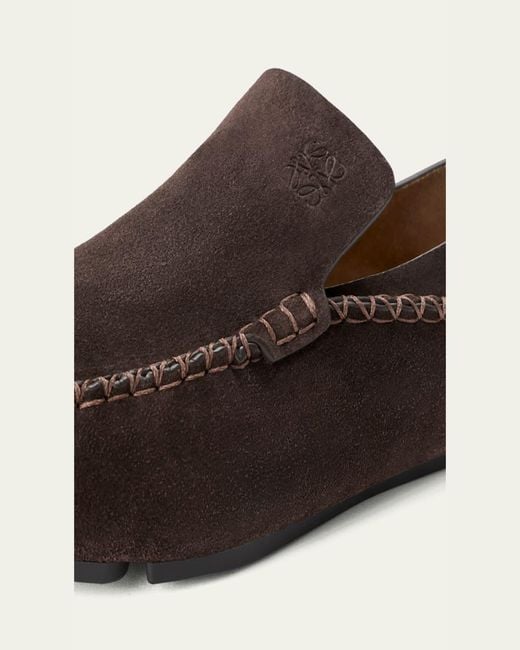 Loewe White Rambla Driving L for men