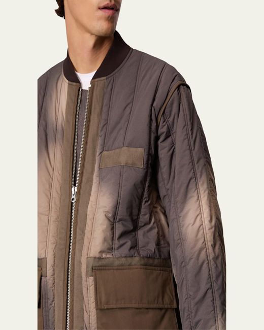 Rag & Bone Gray Delta Liner Jacket for men