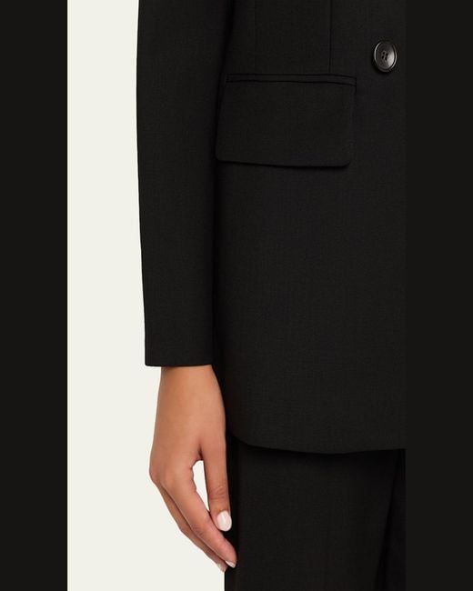 A.L.C. Black Calla Oversized Tailored Jacket