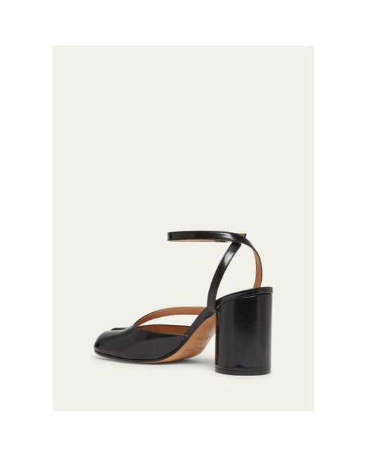 Maison Margiela Natural Tabi Leather Split-Toe Pumps