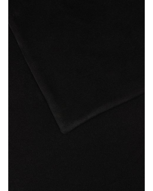 The Row Black Bisbee Long Wool Scarf