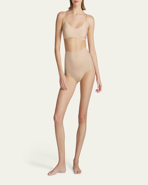 Commando Natural Featherlight Control High-Rise Smoothing Briefs