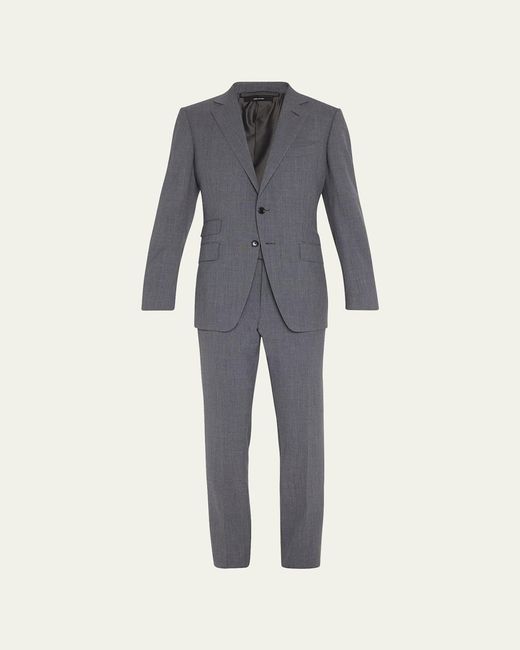 Tom Ford Gray O'Connor Solid Wool Suit for men