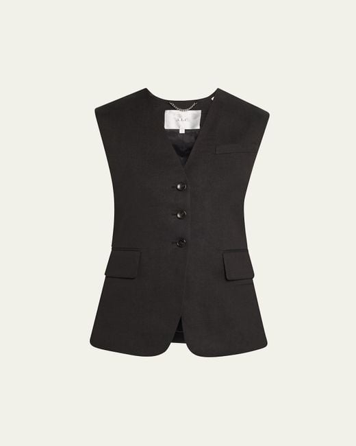 A.L.C. Black Noa Vest