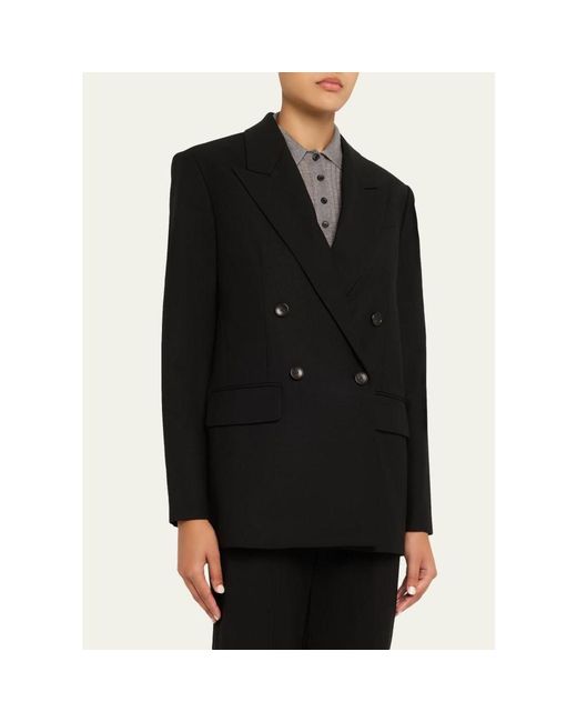 A.L.C. Black Calla Oversized Tailored Jacket