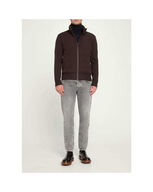 Mackage Brown Haney-City Light Down Jacket for men
