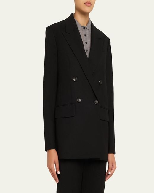 A.L.C. Black Calla Oversized Tailored Jacket