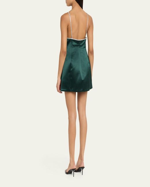 retrofete green mini dress Retrofete