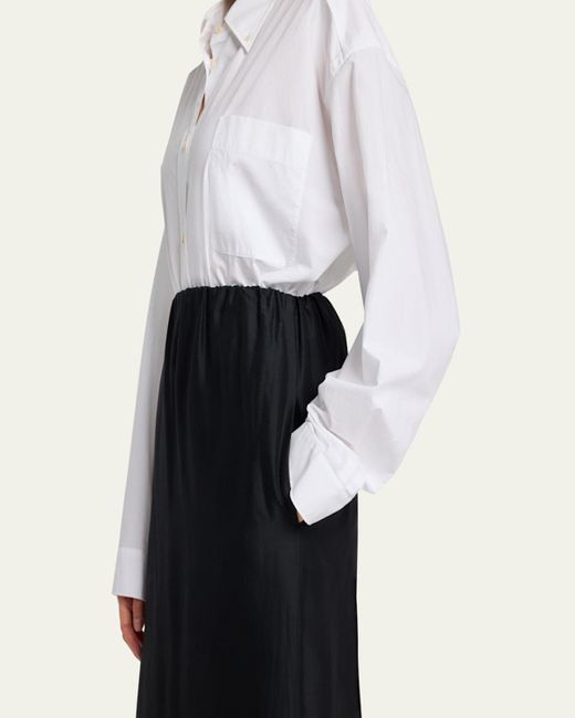 The Row Black Saul Maxi Skirt With Pockets