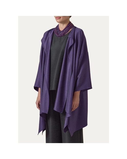 Eskandar Purple Dps Jacket Coat