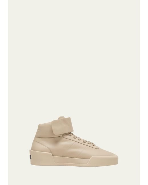 Fear Of God Natural Leather Aerobic High-top Sneakers for men
