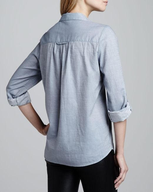 Hannah Artwear Blue Oceanus Silk Maxi Dress