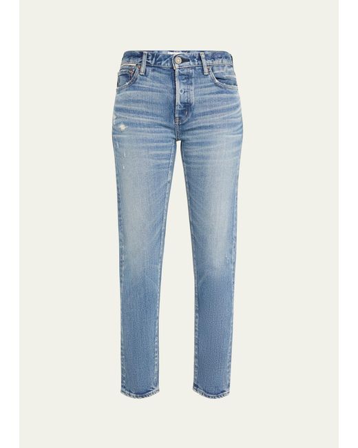 Moussy Blue Annesdale Tapered Jeans