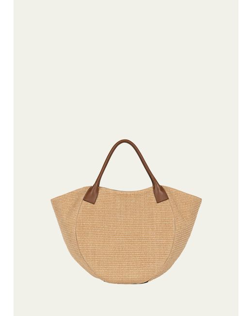 Wandler Natural Mia Shopper Tote Bag