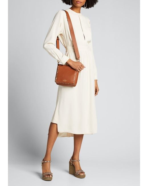 valentino rockstud vitello tote