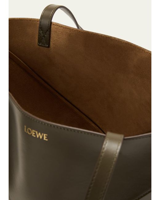 Loewe Natural Puzzle Leather Tote Bag