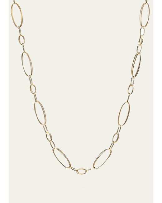 Paul Morelli Natural 18k Gold Ellipse Chain Necklace