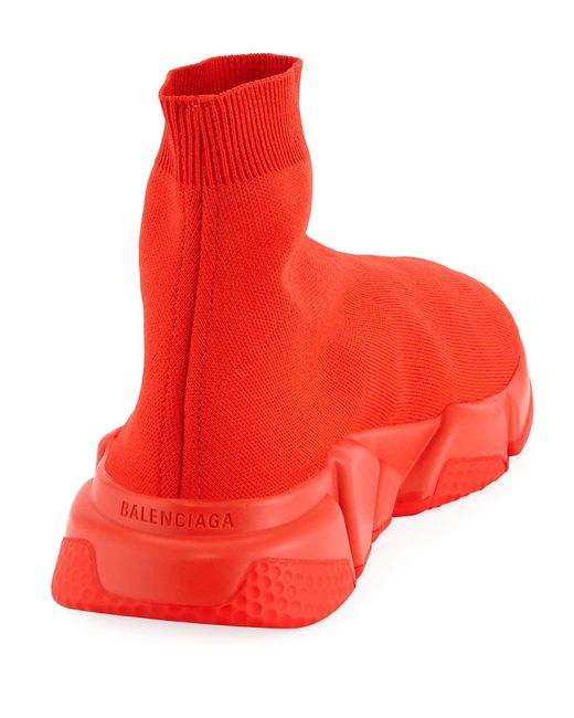 mens red balenciaga sneakers