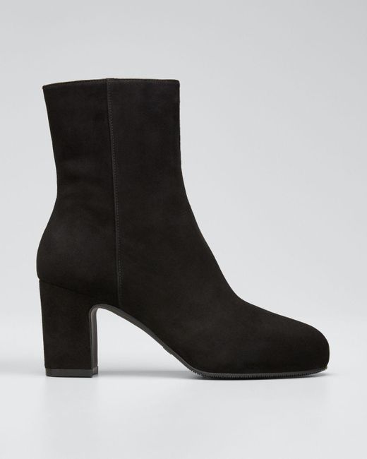 stuart weitzman zepher suede bootie