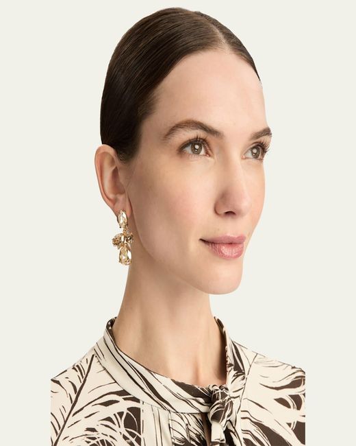 Oscar de la Renta Natural Candy Drop Earrings