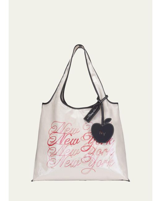 3.1 Phillip Lim Pink We Are New York Market Tote Bag
