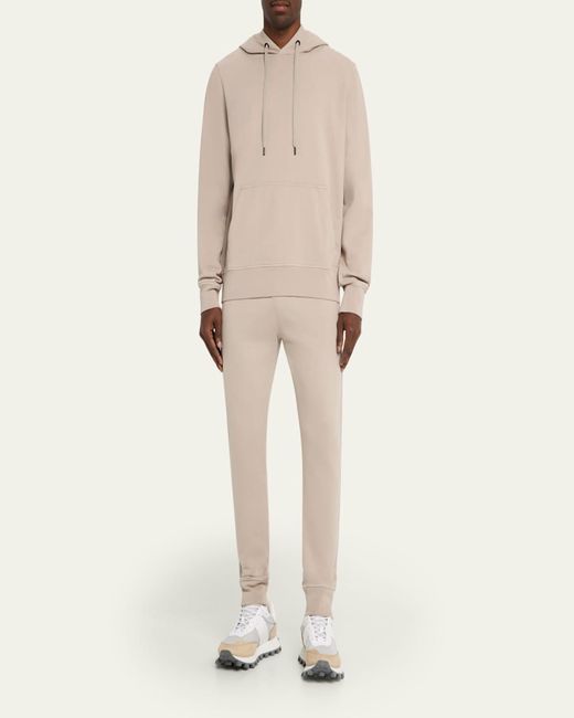 Canada Goose Gray Huron Logo-Patch Sweatpants for men