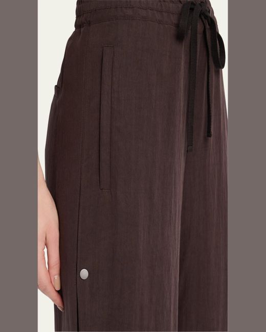 Vince Multicolor Pull-On Side Snap Pants